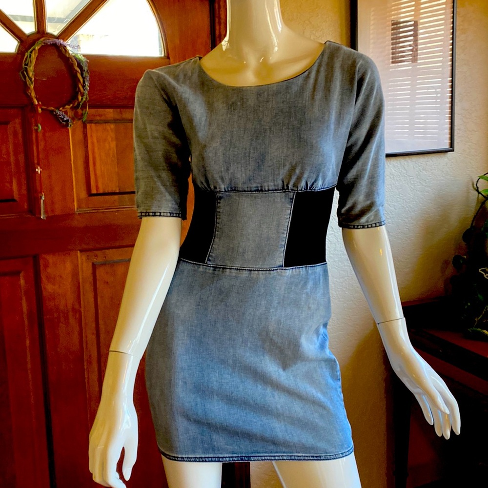 BCBG Generation denim minidress -size 4